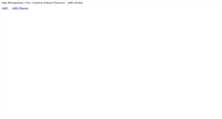 Desktop Screenshot of portal.sbcusd.com