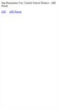 Mobile Screenshot of portal.sbcusd.com